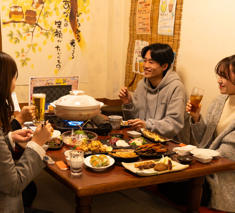 座敷利用シーン