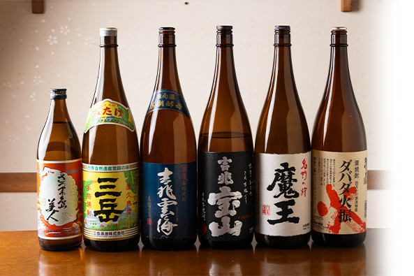 焼酎ボトル集合
