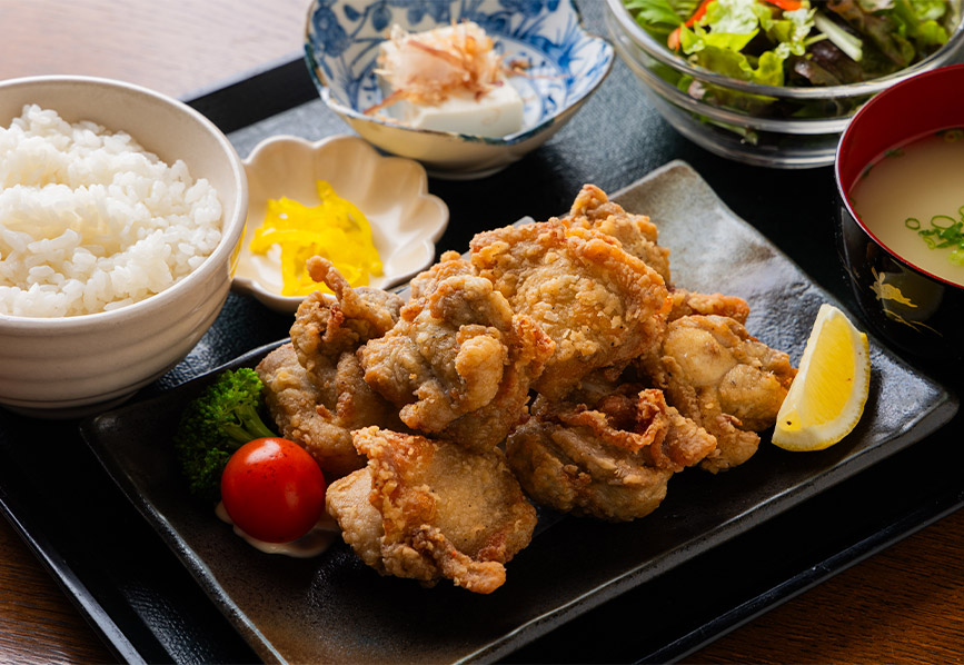 唐揚げ定食